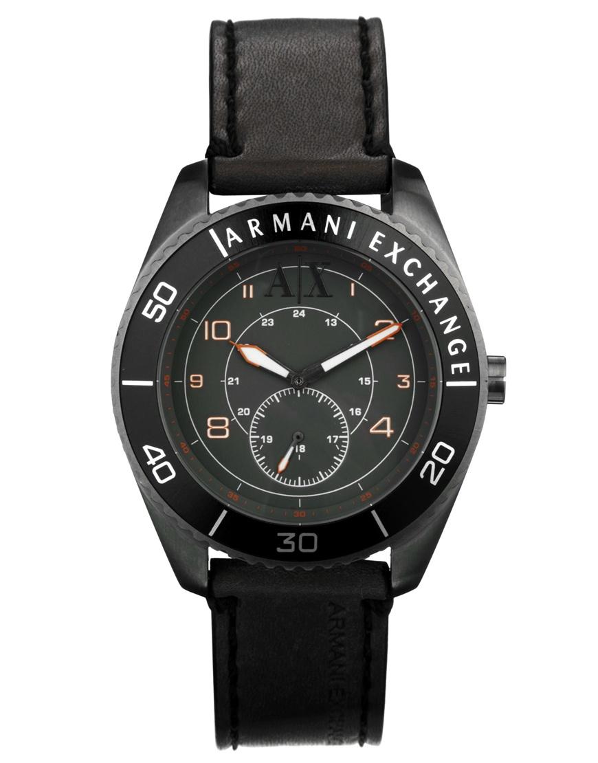 Foto Reloj con correa de cuero AX1266 Active de Armani Exchange Gris