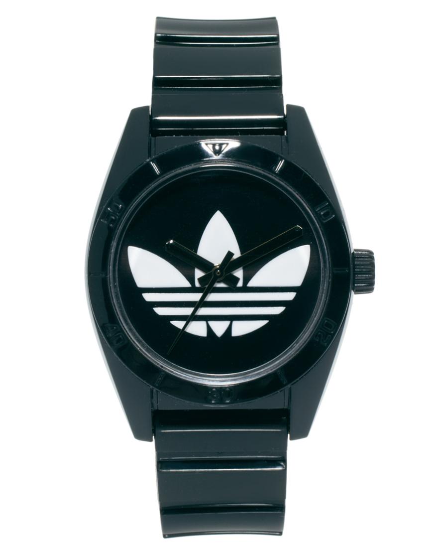 Foto Reloj con esfera negra Santiago de Adidas Negro