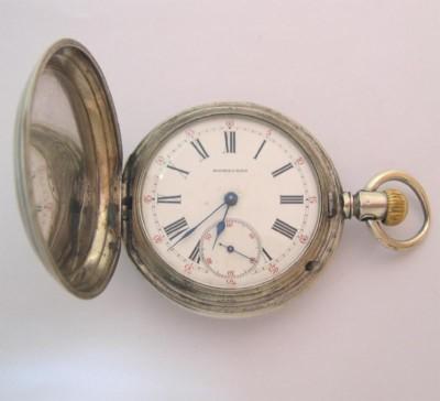 Foto Reloj De Bolsillo Longines, Plata 800