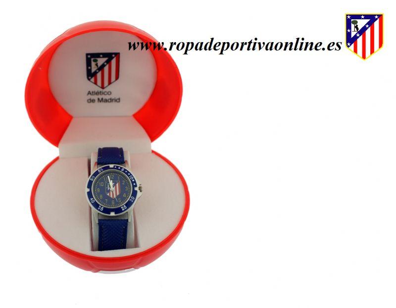 Foto Reloj de muñeca cadete crono Atlético de Madrid. Azul