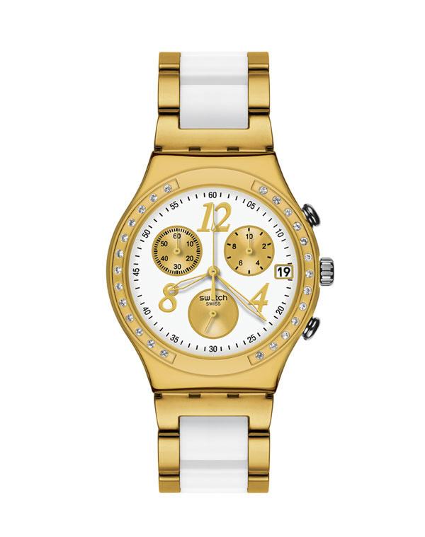 Foto Reloj de mujer Dreamwhite Yellow Swatch