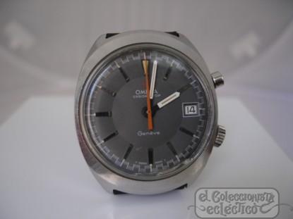 Foto Reloj de pulsera. cronógrafo omega chronostop. suiza. calendario