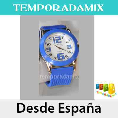 Foto Reloj Deportivo Quartz Analogico Hombre Correa Goma-10 Col. Eve Mon Crois A