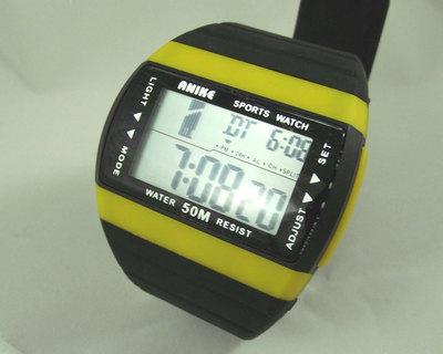 Foto reloj digital de anike grande parahombres deportivo -cronógrafo - alarma - fecha