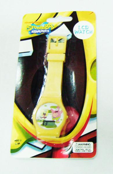 Foto Reloj digital en blister bob esponja