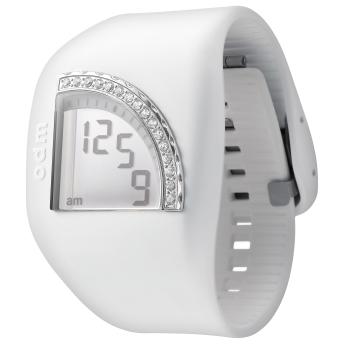 Foto Reloj Digital ODM QuadTime Swarovski Blanco