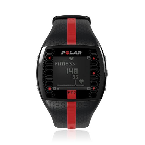 Foto Reloj entrenamiento Polar FT7 rojo-negro con transmisor WearLink+