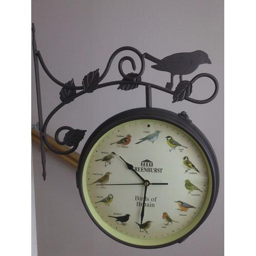 Foto Reloj estacion d.24 cm con sonido de pajaros