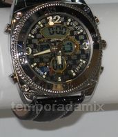 Foto reloj eve mon crois lujo hombre grande formato dual watch - 8 colores j