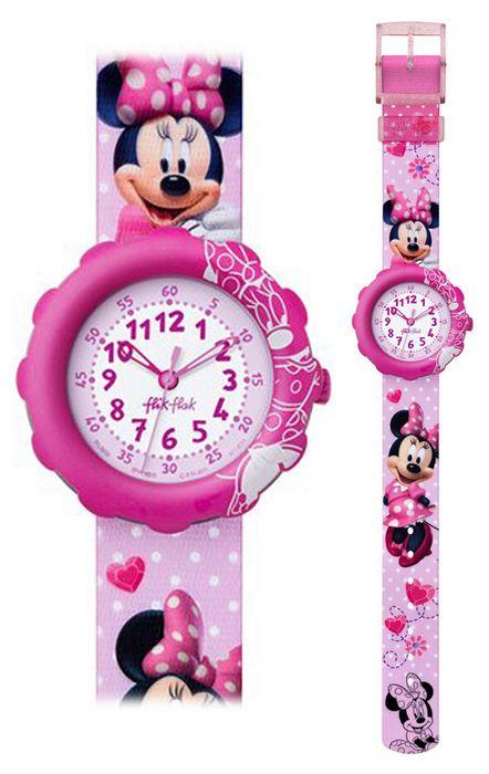 Foto Reloj flik flak disney minnie mouse sl032