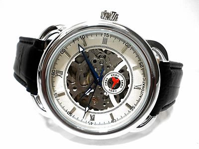 Foto Reloj Hombre Automatico Goer Cuero
