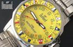 Foto Reloj Hombre Dumont Acero Marine Custom Banderitas Yellow Ama Ds Army Militar.23