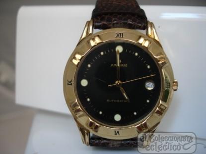 Foto reloj junghans. automático. chapado en oro. años 80. alemania