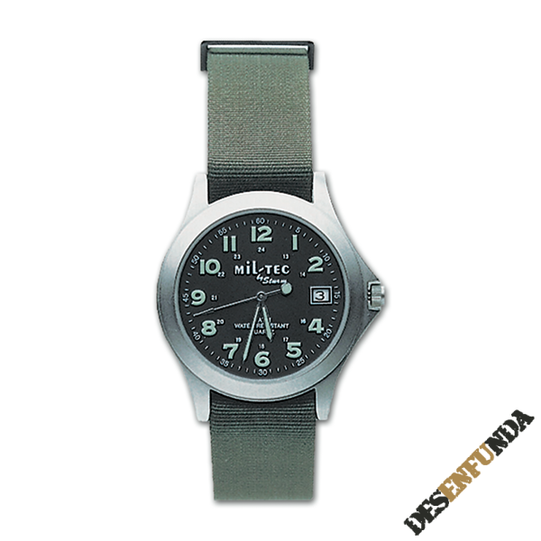 Foto Reloj militar MIL-TEC modelo Special Forces 74 Nylon y acero 30 m. 90378