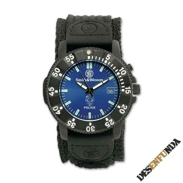 Foto Reloj militar Smith & Wesson modelo 'FIRE FIGHTER' azul 54023