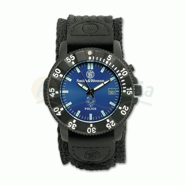 Foto Reloj militar Smith & Wesson modelo 'FIRE FIGHTER' azul