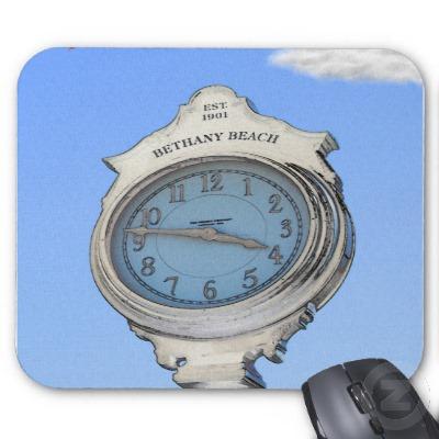 Foto Reloj Mousepad de Bethany