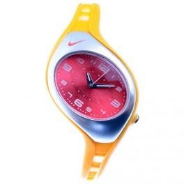 Foto Reloj nike deportivo rojo y amarillo analogico barato Moviltecno