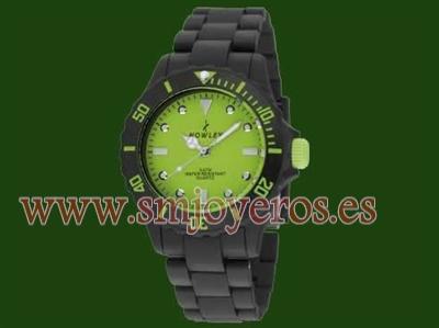 Foto Reloj Nowley colección flash black collection. Esfera verde 8-6061-0-6