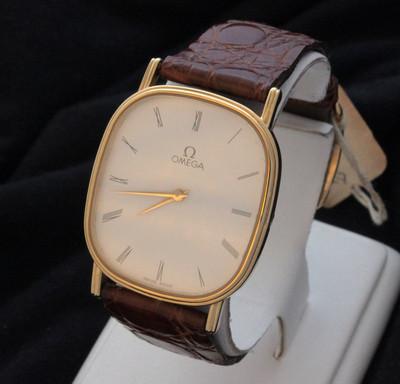 Foto Reloj Old Stock Omega 18k Solid Gold Vintage Watch Unused Pristine