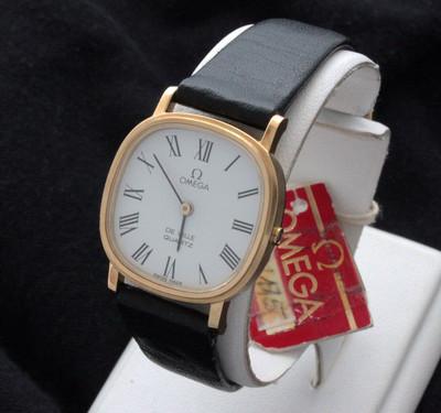 Foto Reloj Old Stock Omega 18k Solid Gold Vintage Watch Unused Pristine Ladies