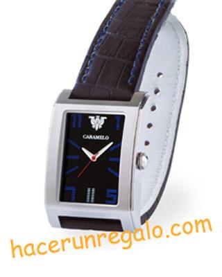Foto reloj para hombre de acero con correa de marca caramelo   steel man watch