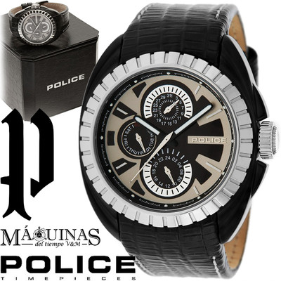 Foto Reloj  Police  Trooper Pl11941jstbs/02 Pvp159€ Multifuncion Dia Y Fecha 10 Bar