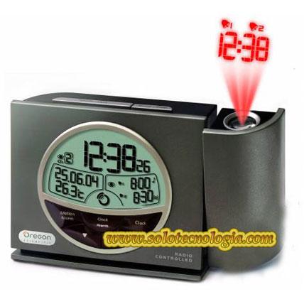 Foto Reloj proyector RMR939P TI con sensor de movimiento