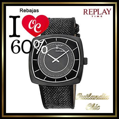 Foto Reloj Replay Coupe Hombre Rx1401gh Vaquero Negro