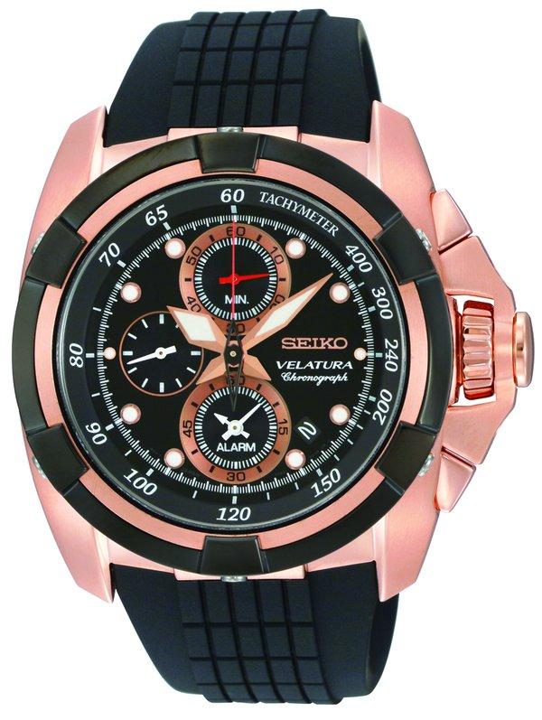 Foto Reloj Seiko SNAE76P1 velatura cronografo alarma