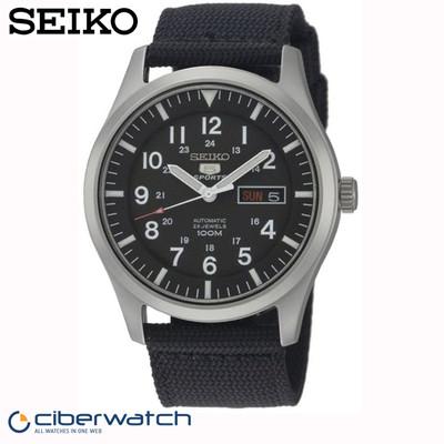 Foto Reloj Seiko Sports 5 Automatic Military Snzg15k1 Wr100m, Envío 24h Gratis