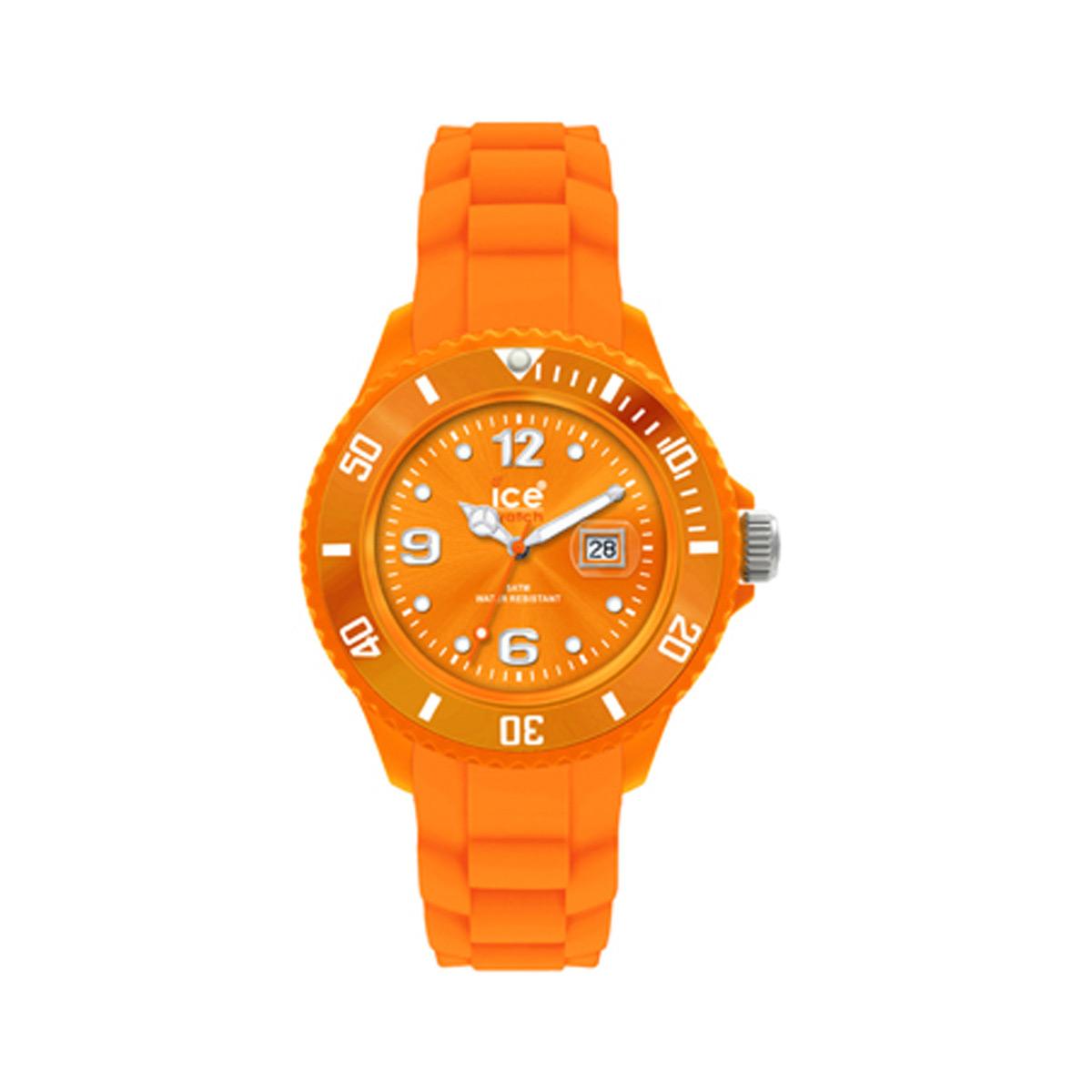 Foto Reloj Sili Naranja ice watch