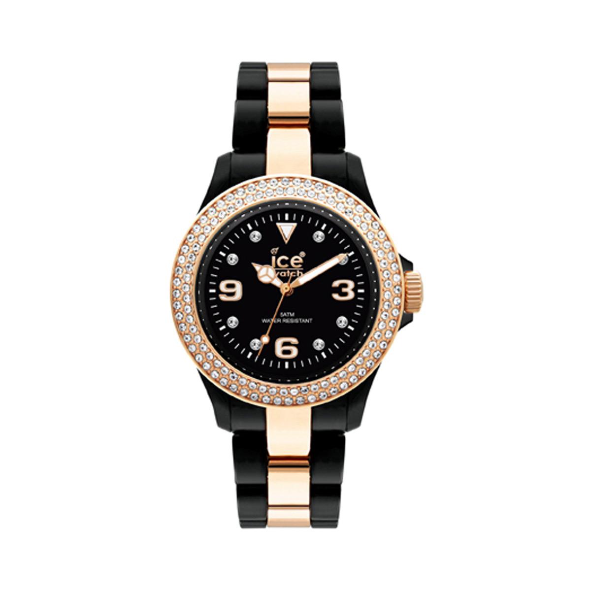 Foto Reloj Stone Negro-dorado ice watch