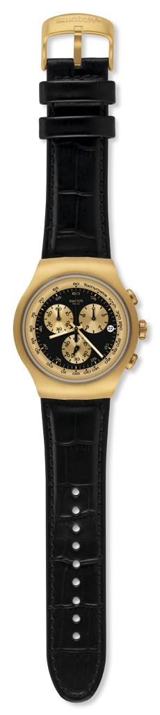 Foto Reloj Swatch - Golden Hide Black