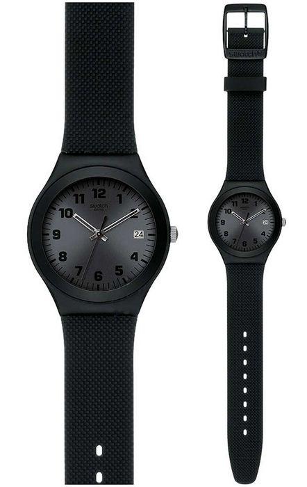 Foto Reloj swatch black effect hombre mujer ygb4007