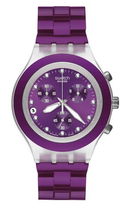 Foto Reloj swatch full blooded blueberry mujer svck4048ag
