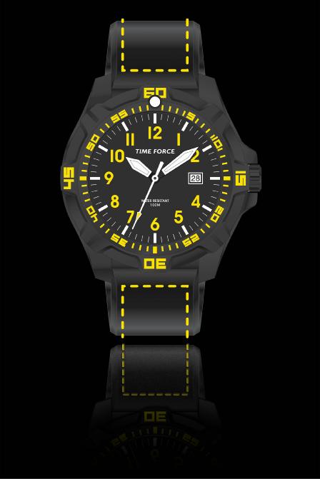 Foto Reloj time force hombre policarbonato