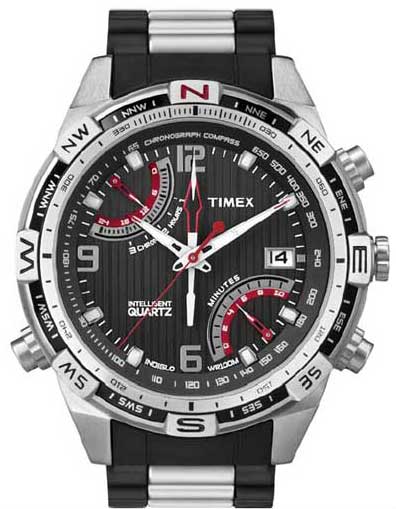 Foto Reloj Timex Serie IQ Intelegente Quarzo Chronograph- Compass T49868