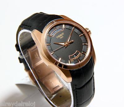 Foto Reloj Tissot Couturier Automático  Rose-gold T035.407.36.051.00