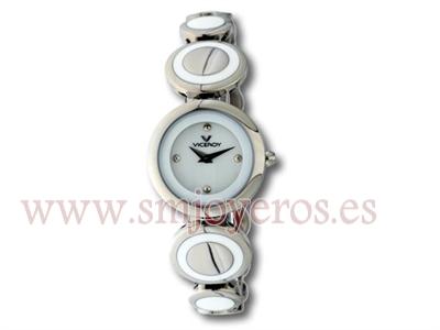 Foto Reloj Viceroy de Mujer. Esfera Redonda de color Blanco. Caja 46660-08