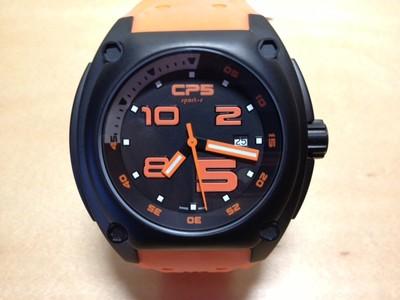 Foto Reloj Watch Cp5 Sport-s - Blued Steel - Size L - Orange - Box & Warranty -