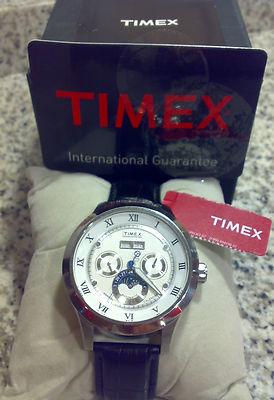 Foto Reloj-watch-orologgio Timex Automatic T2n294 Fases  Dia/noche