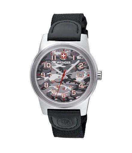 Foto Reloj Wenger Field Classic dial Camuflaje gris