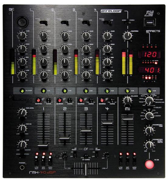 Foto Reloop RMX-40 DSP BLACKFIRE EDITION. Mezclador de dj