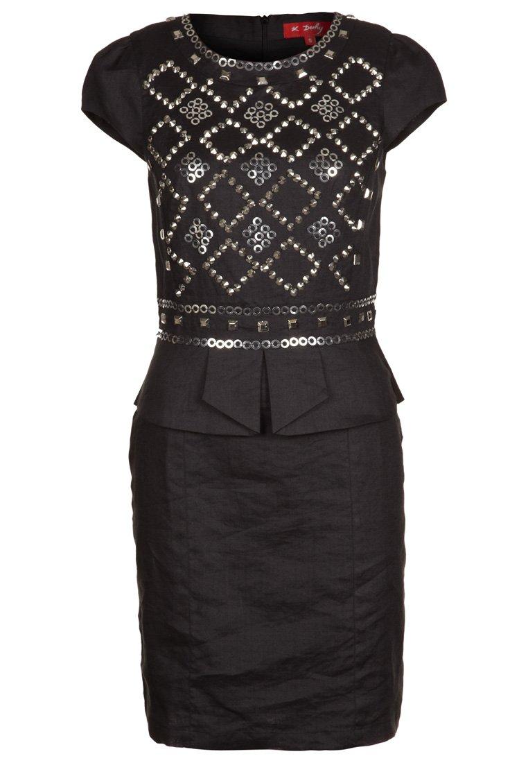 Foto René Derhy Vestido camisero negro