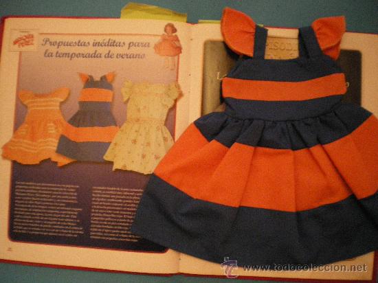 Foto replica de vestido veraniego de mariquita perez ,sale en un libro