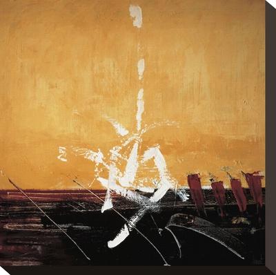 Foto Reproducción en lienzo de la lámina Esperanzas matinales de Antoni Amat, 30x30 in.