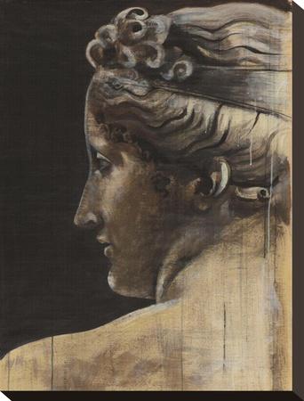 Foto Reproducción en lienzo de la lámina Paolina Borghese de Dario Moschetta, 41x30 in.