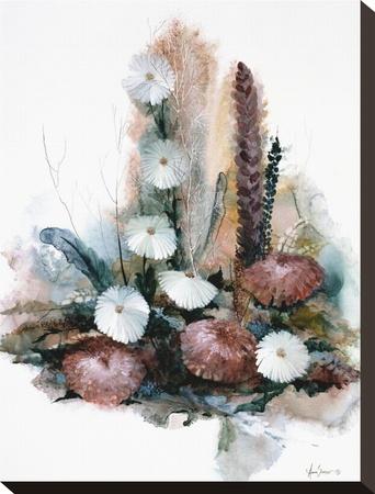 Foto Reproducción en lienzo de la lámina Selección floral de Adin Shade, 41x30 in.
