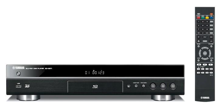 Foto Reproductor Blu-Ray Yamaha BD-S671 con control para iPhone